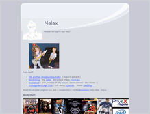 Tablet Screenshot of melax.com